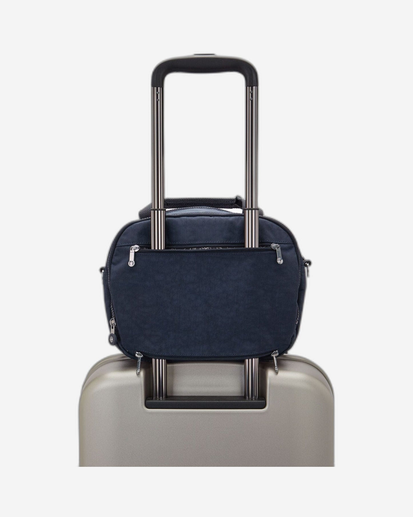Kipling Palmbeach Blue Bleu 2 Large Toiletry Bag with Trolley Sleeve C213860-96V