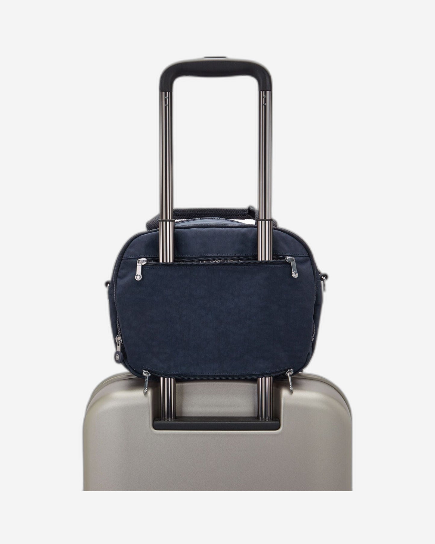 Kipling Palmbeach Blue Bleu 2 Large Toiletry Bag with Trolley Sleeve C213860-96V