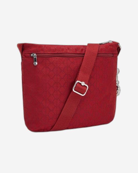 Kipling Arto Signature Red Medium Crossbody Bag C2I2520-Y40