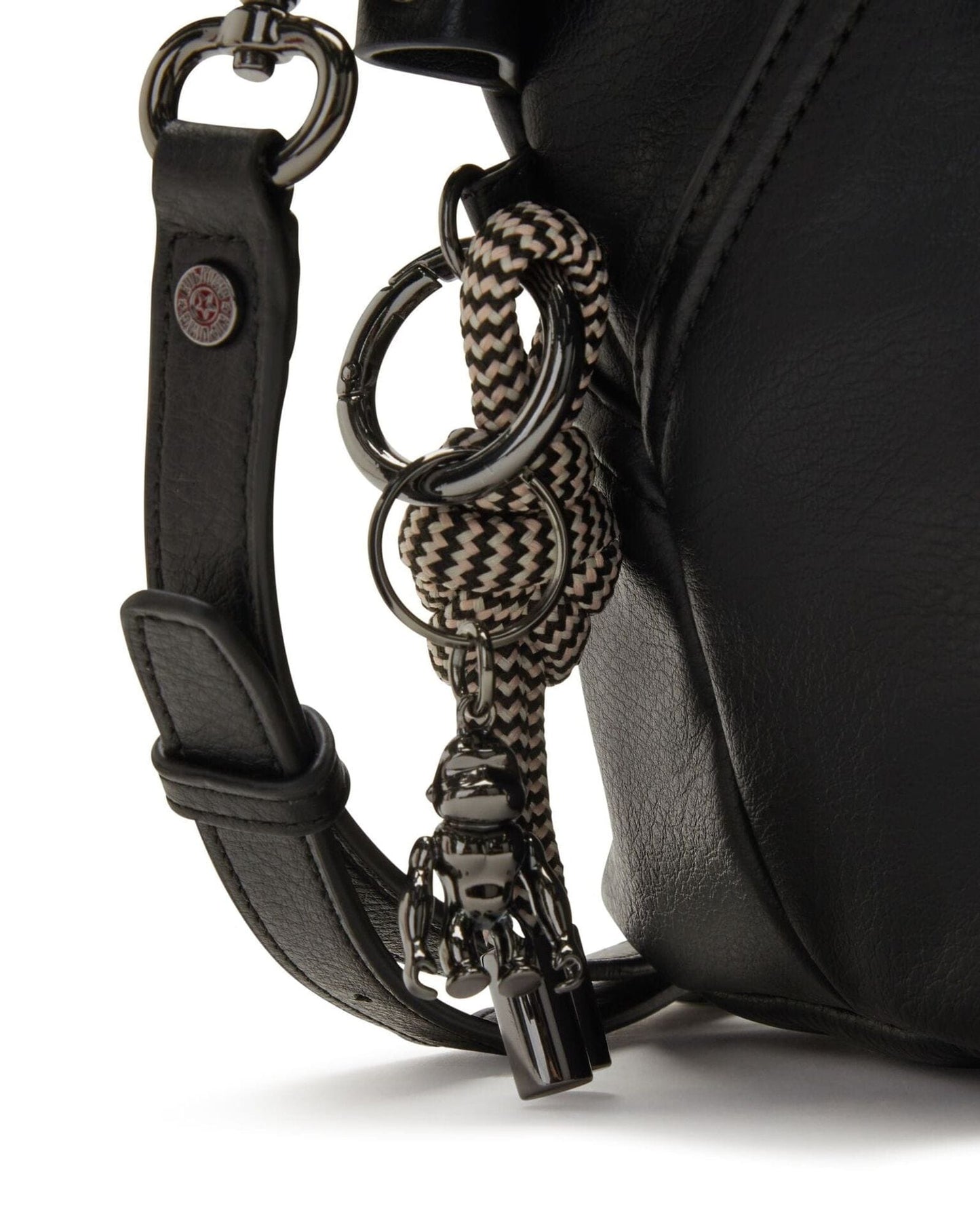 Kipling Art Mini Black Fl Small Hand Bag C2I3409-66C