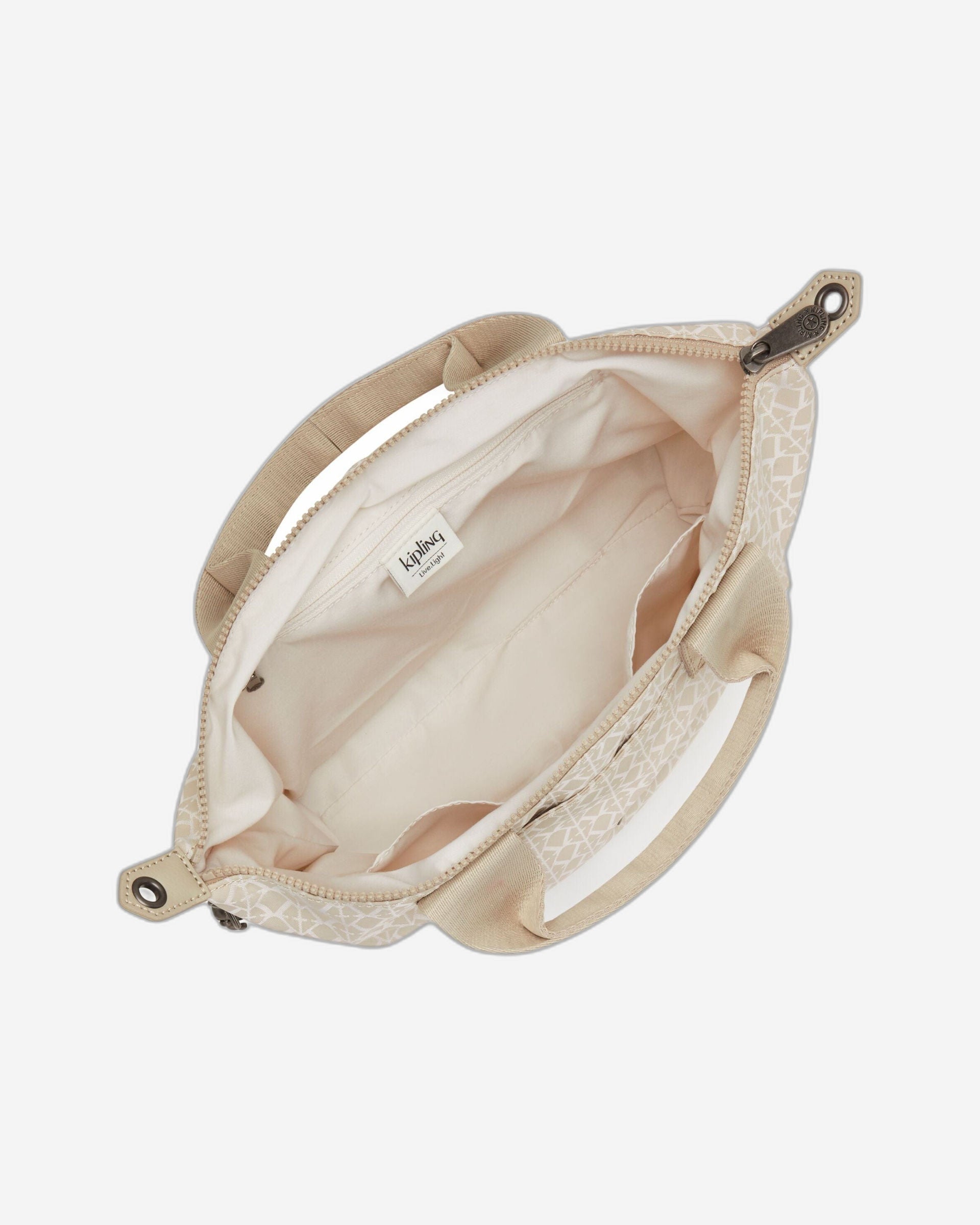 Kipling Kala Mini Signature Beige Small Tote Bag C2I4148-R63