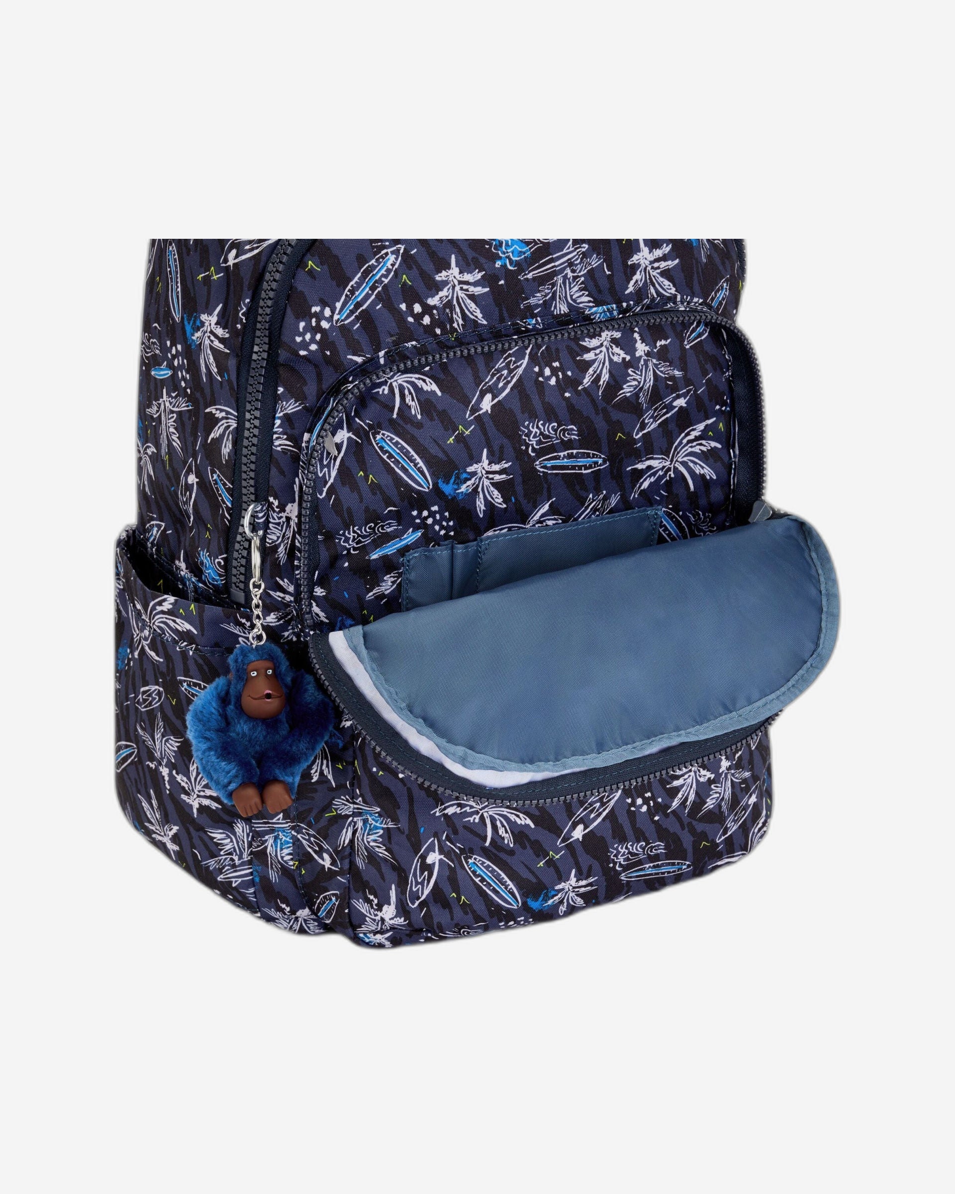 Kipling Seoul Surf Sea Print Large Backpack C2I4851-Y70