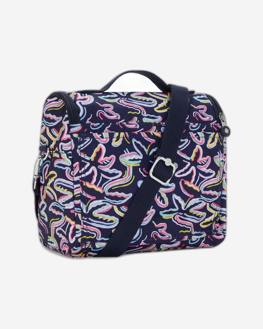 Kipling New Kichirou Palm Fiesta Print Large Lunch Bag with Trolley Sleeve C2I5749-3MC