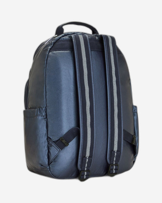Kipling Seoul Admiral Bl Metallic Large Backpack C2I5764-7SP