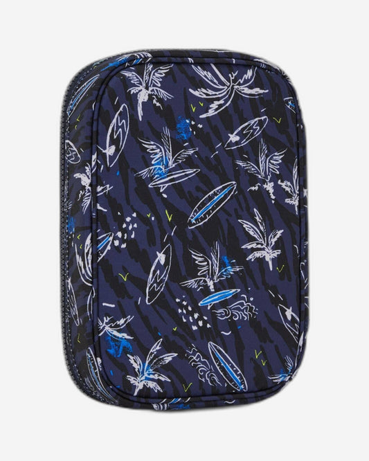 Kipling 100 Pens Surf Sea Print Large Pencase C2I6002-Y70