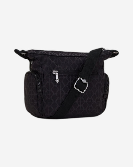 Kipling Gabbie Mini Signature Blk Q Small Crossbody Bag C2I7282-M34