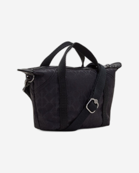 Kipling Art Compact Signature Blk Q Small Crossbody Bag C2I7492-M34