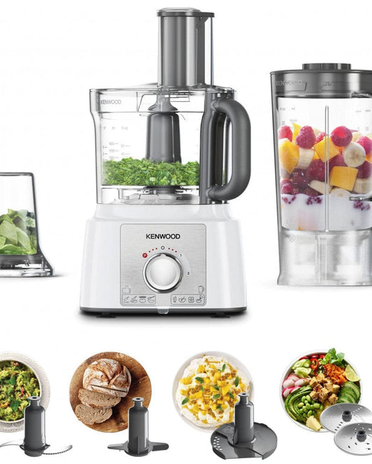 Kenwood Multi-Functional Food Processor with Multiple Attachments
