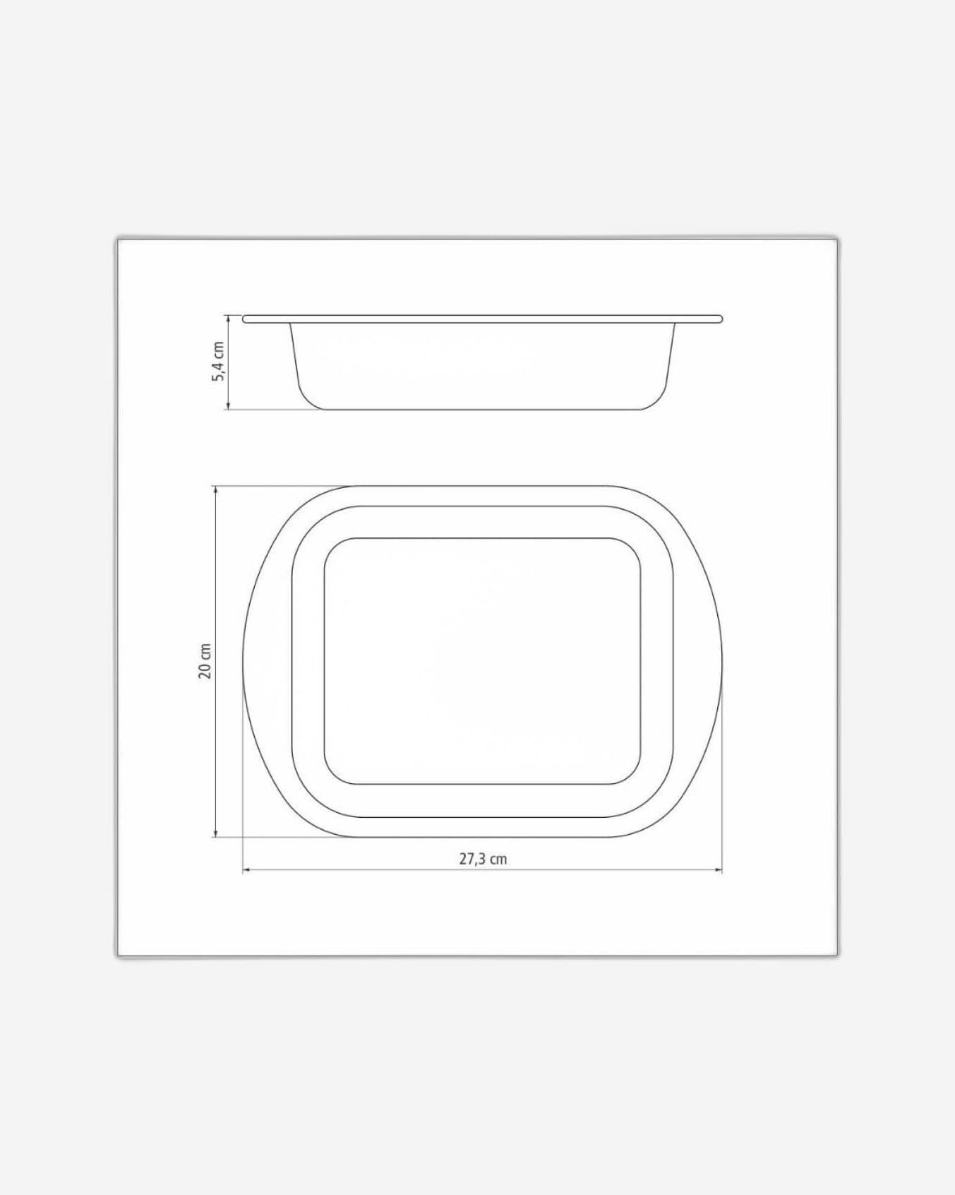 Tramontina Brasil Deep Roasting Pan 1.9L