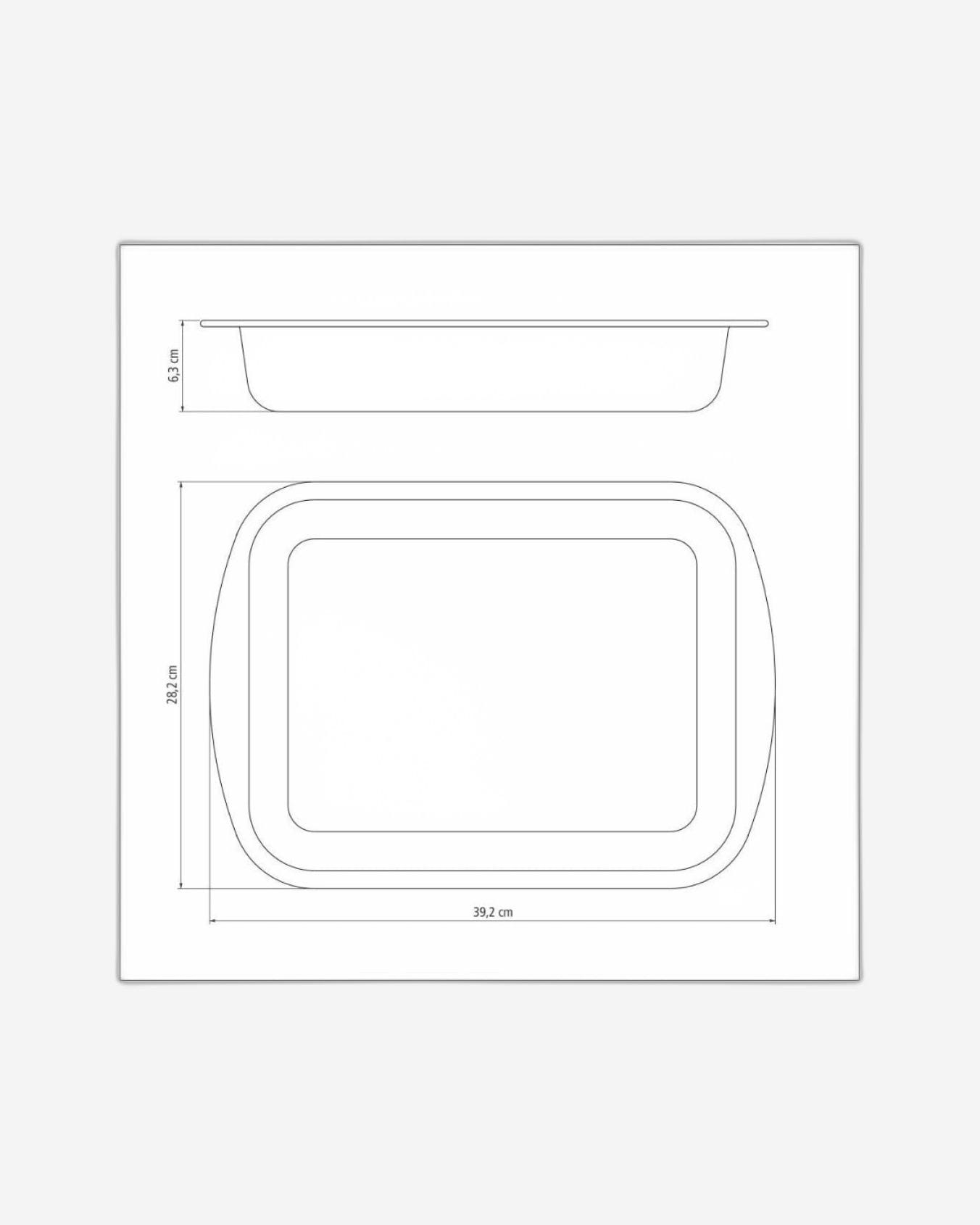 Tramontina Brasil Roasting Pan 4.9L Graphite