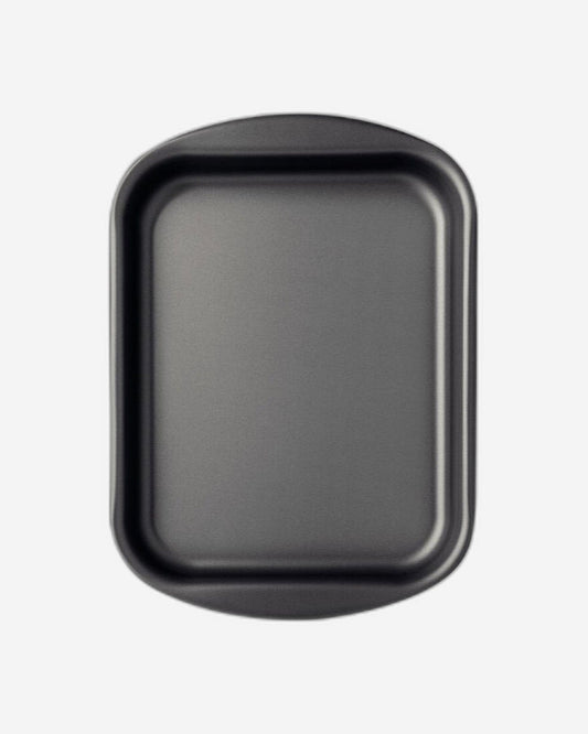 Tramontina Brasil Aluminum Flat Roasting Pan with Interior and Exterior Starflon Max Nonstick Coating Graphite, 22 cm, 1,4 L