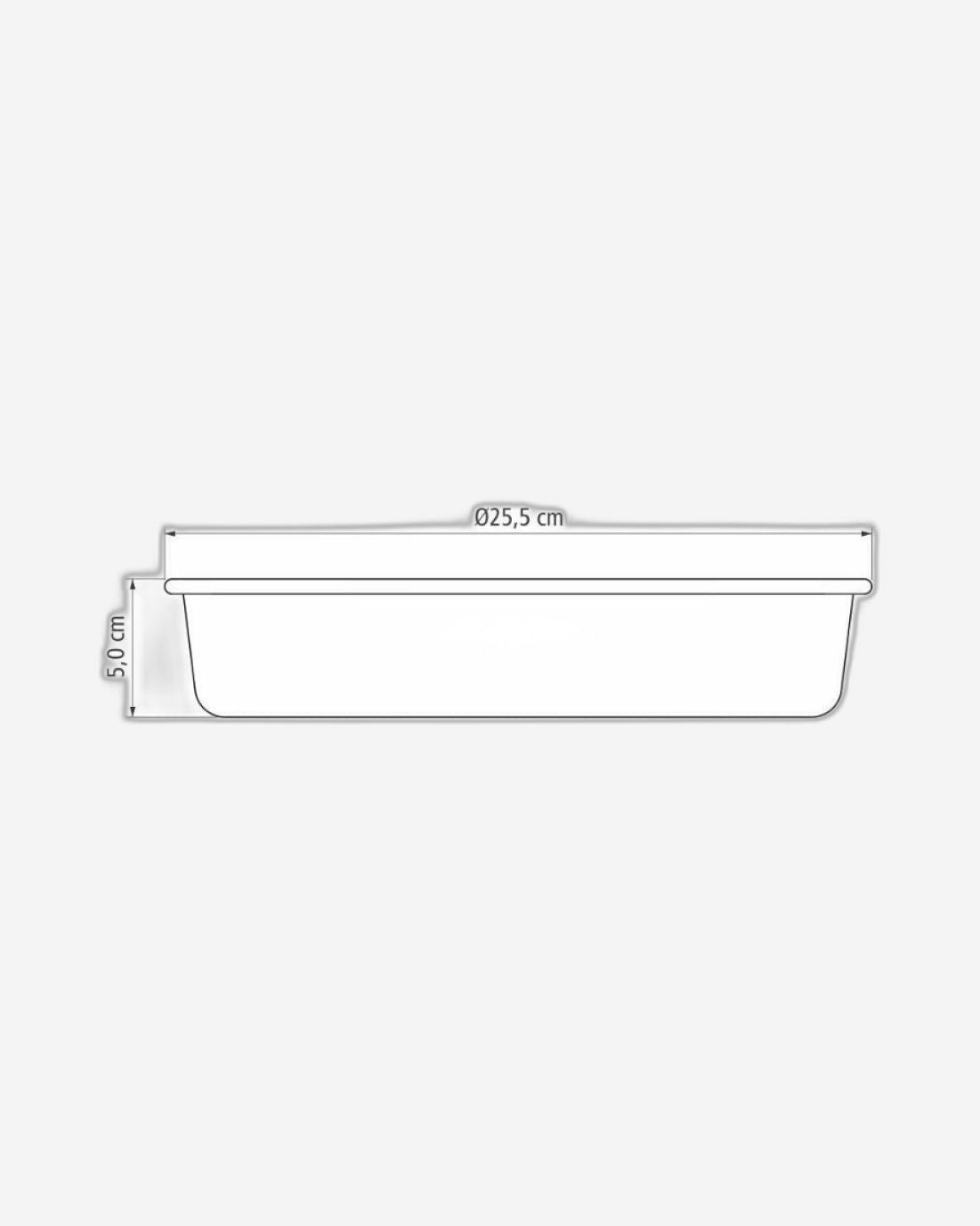 Tramontina Brasil Aluminum Round Baking Pan with Interior and Exterior Starflon Max Nonstick Coating Graphite, 24 cm, 2,1 L