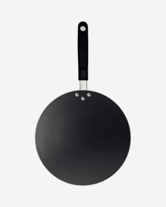 Tramontina Napoli 30?cm Black Aluminum Nonstick Flat Tawa – Made in Brazil