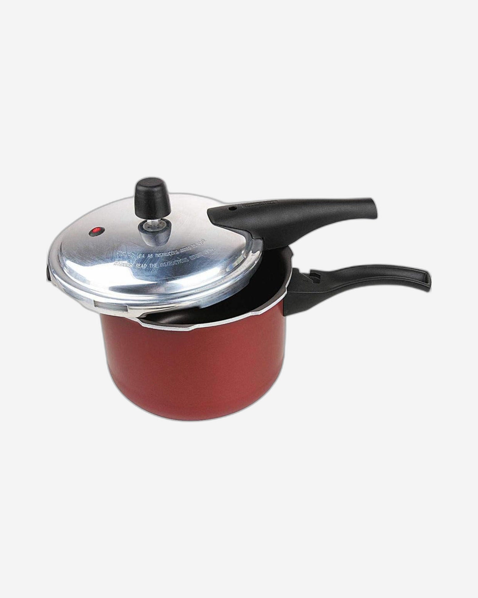 Tramontina Brazil Vancouver 20cm 4.5L Blue Aluminum Pressure Cooker with Easy to Clean Interior and Exterior Starflon Max PFOA Free Nonstick Coating