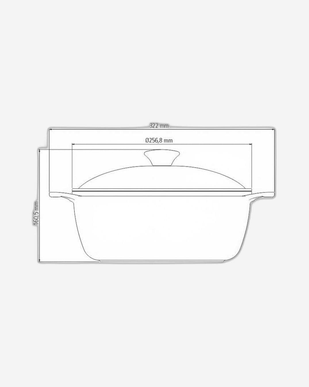 Tramontina Lyon Casserole 3.7L