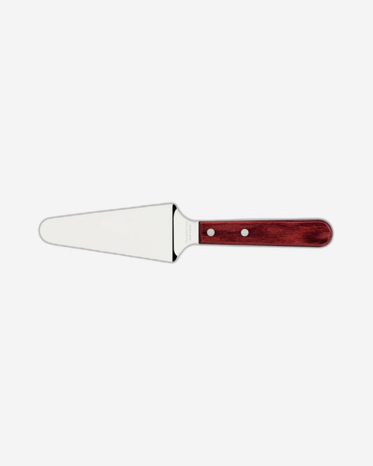 Tramontina Cake Spatula with Stainless-Steel Blade and Treated Red Polywood Handle 5"