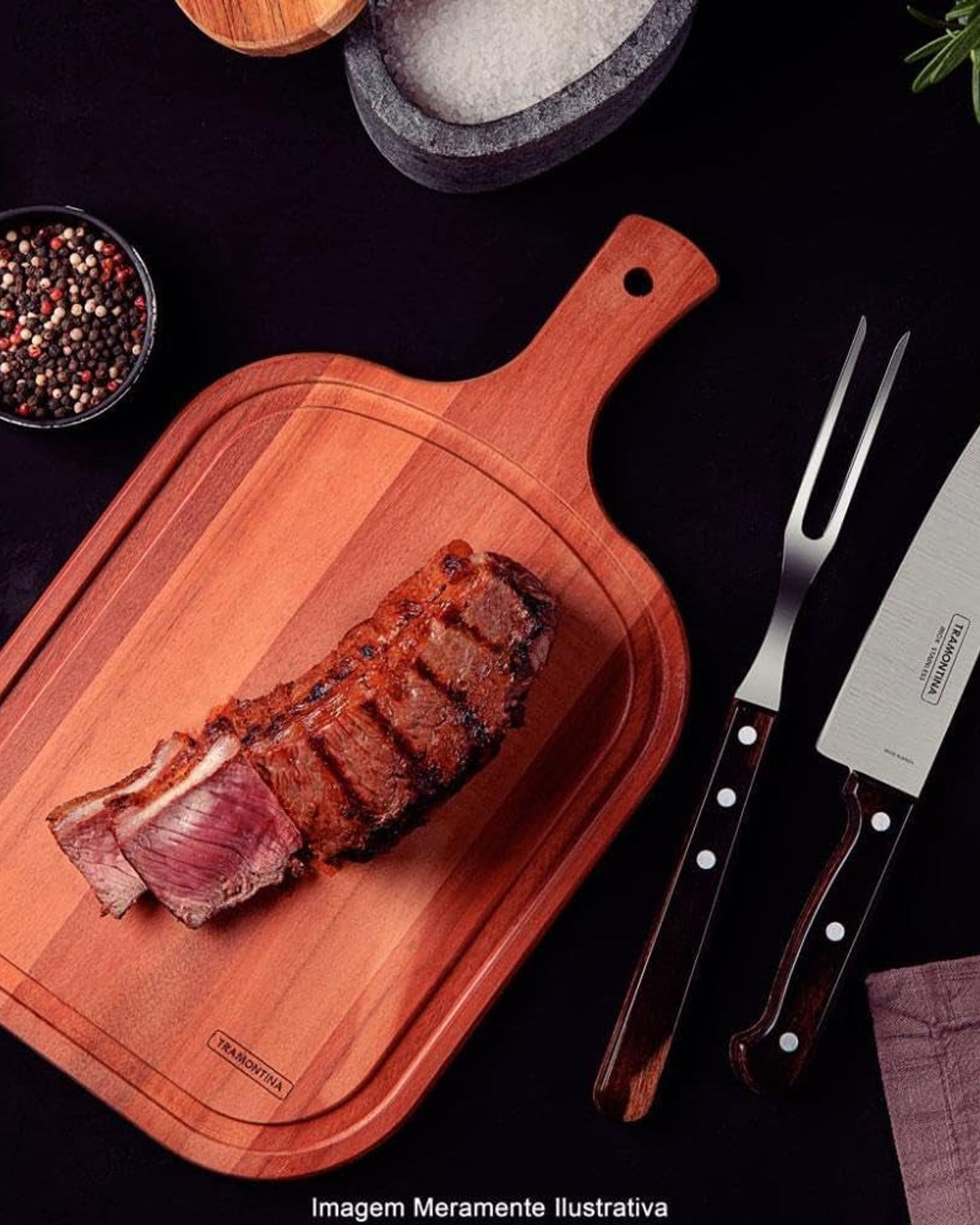 Tramontina Churrasco Carving Set 3Pc