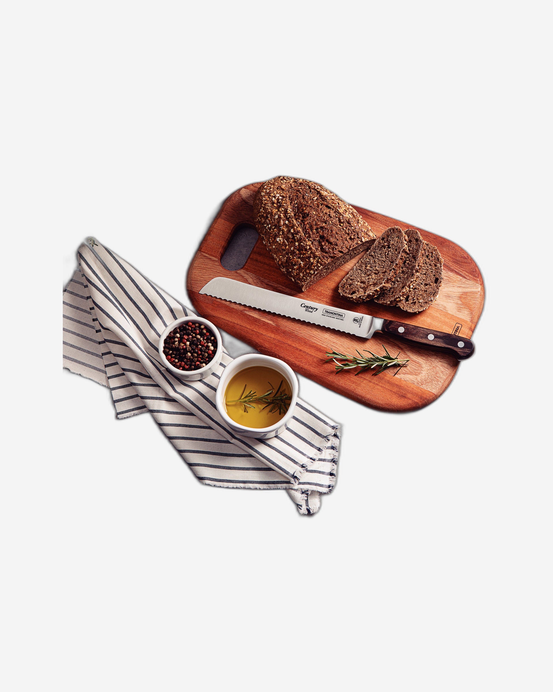 Tramontina Century Wood Bread Knife 8Inch