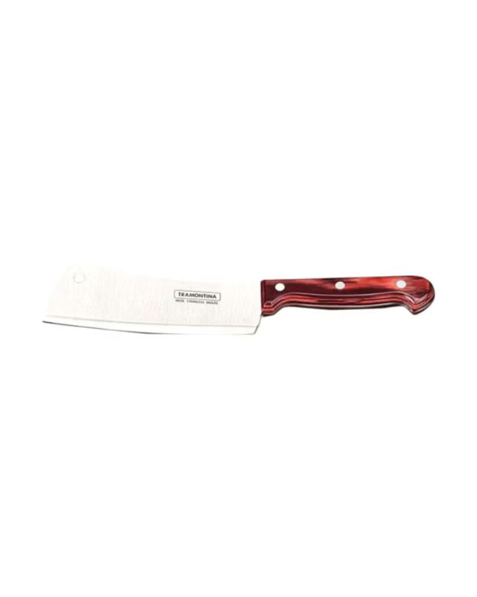 Tramontina Brazil Century Wood Utility Knife with Stainless-Steel Blade and Brown Treated-Wood Handle 6