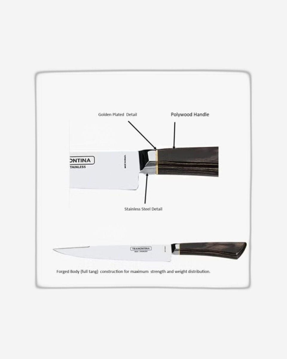 Tramontina Century Wood Utility Knife 8Inch