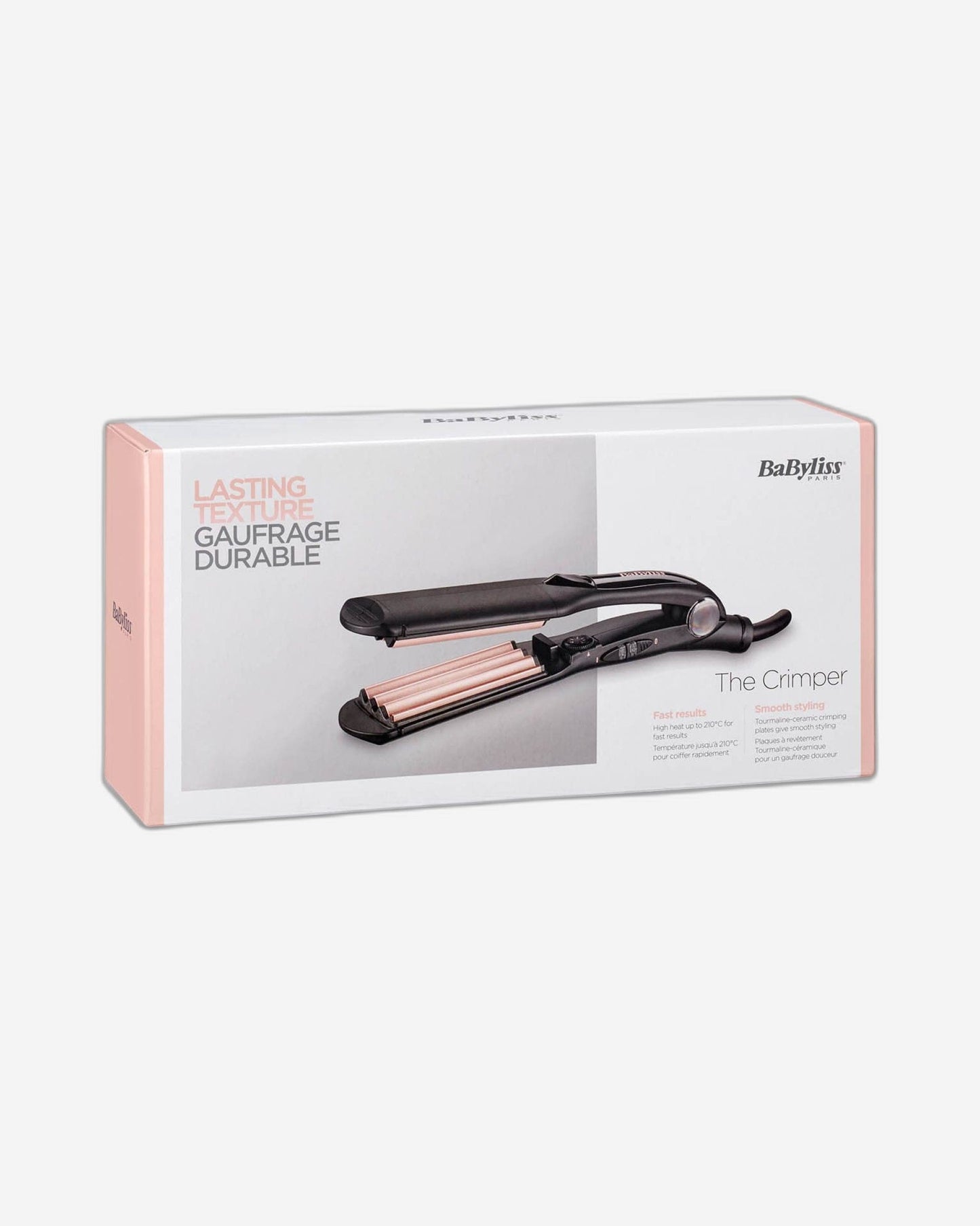 BaByliss Ceramic Hair Crimper with Salon Styling Plates