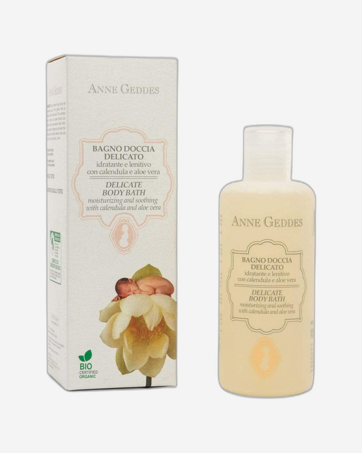 Anne Geddes Baby Delicate Shampoo and Body Bath 250ml