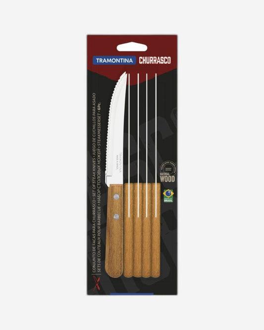 Tramontina Dynamic Steak Knife Set 6Pc