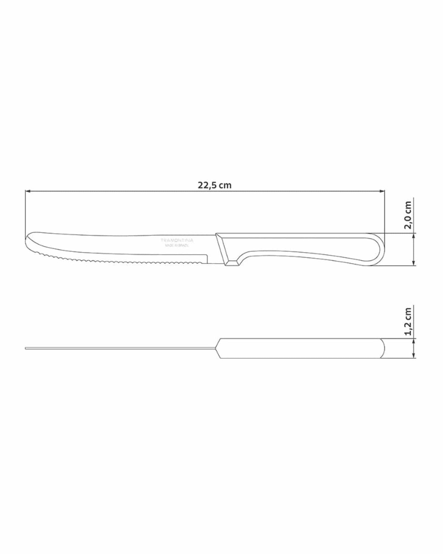 Tramontina Plenus Fruit Knife 5Inch