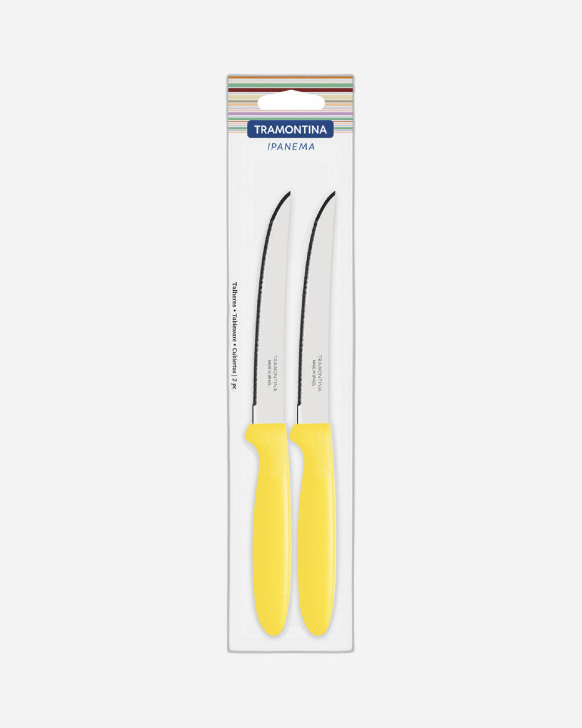 Tramontina Ipanema Steak Knife Set 2Pc Yellow