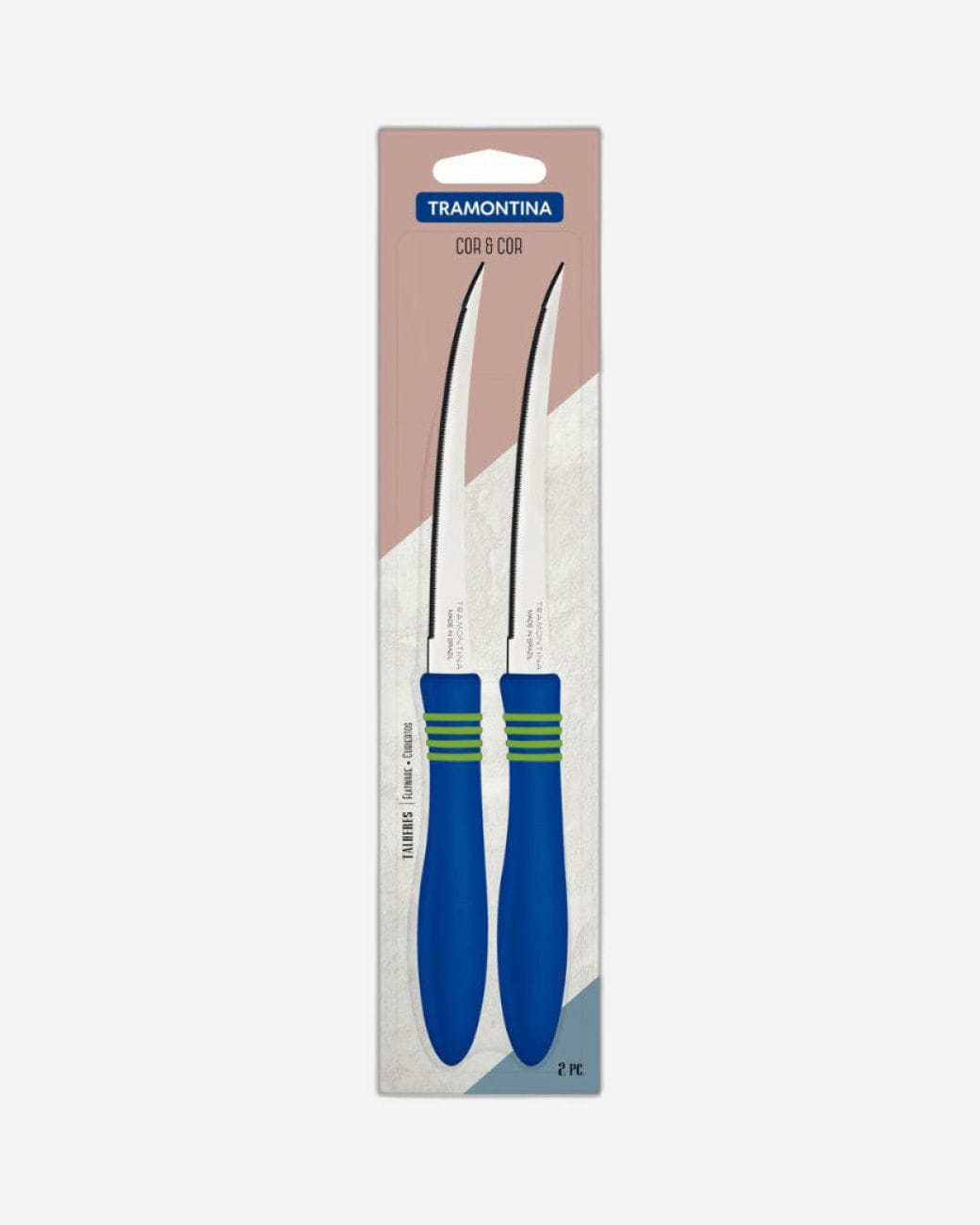 Tramontina Cor and Cor Tomato Knives 2Pc