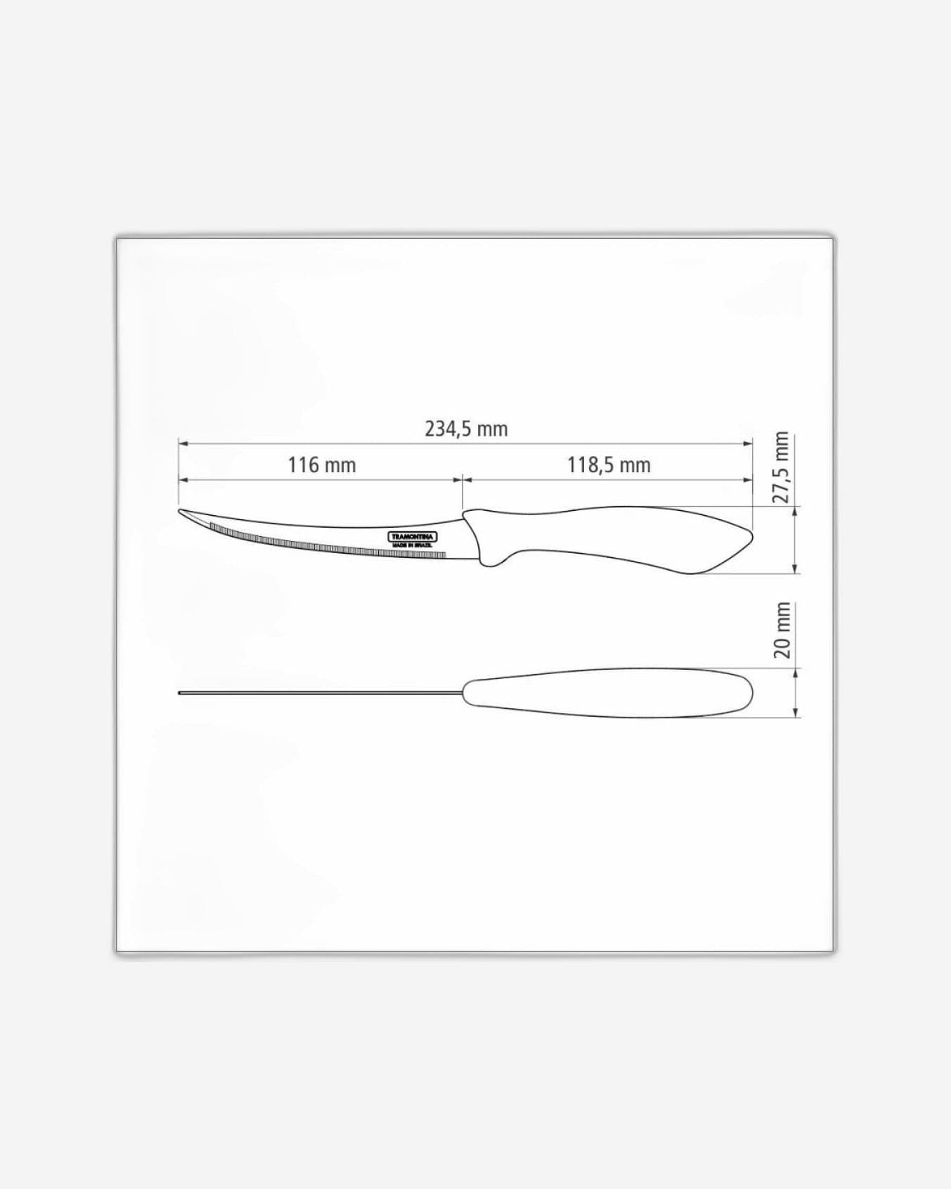 Tramontina Affilata Tomato Knife 5Inch