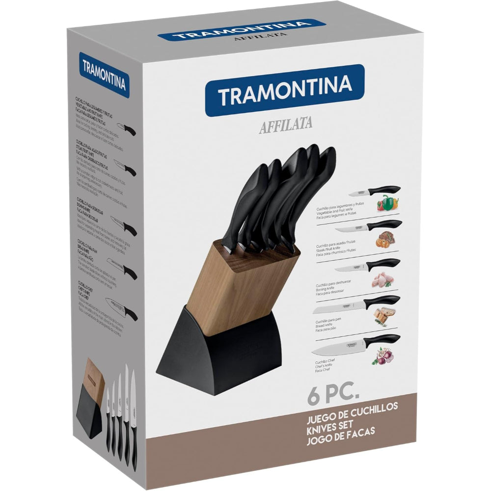 Tramontina Affilata Knife Set 6Pc