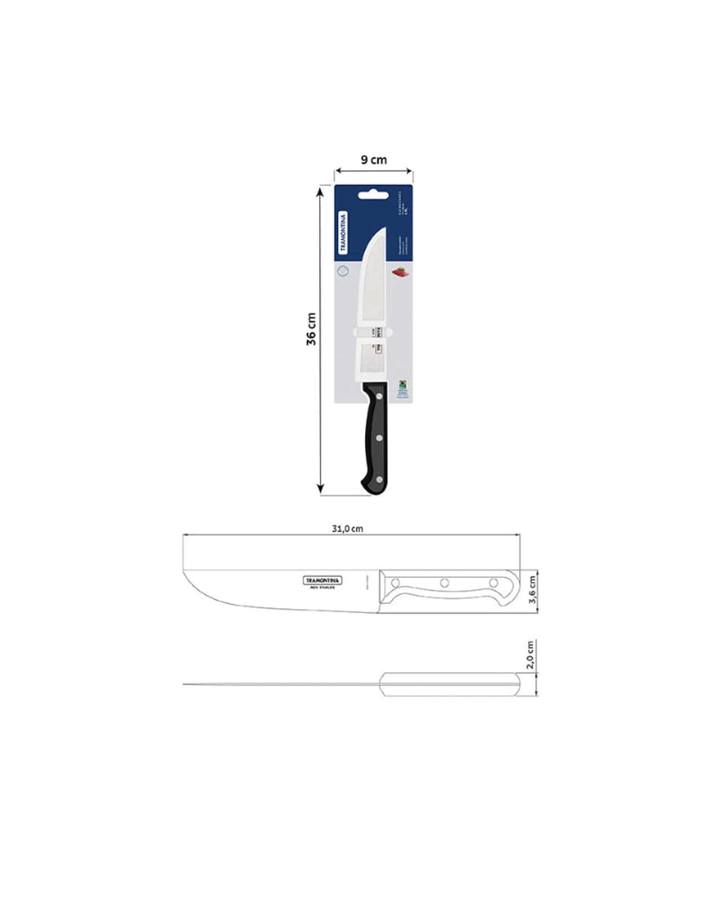 Tramontina Ultracorte Kitchen Knife 7Inch