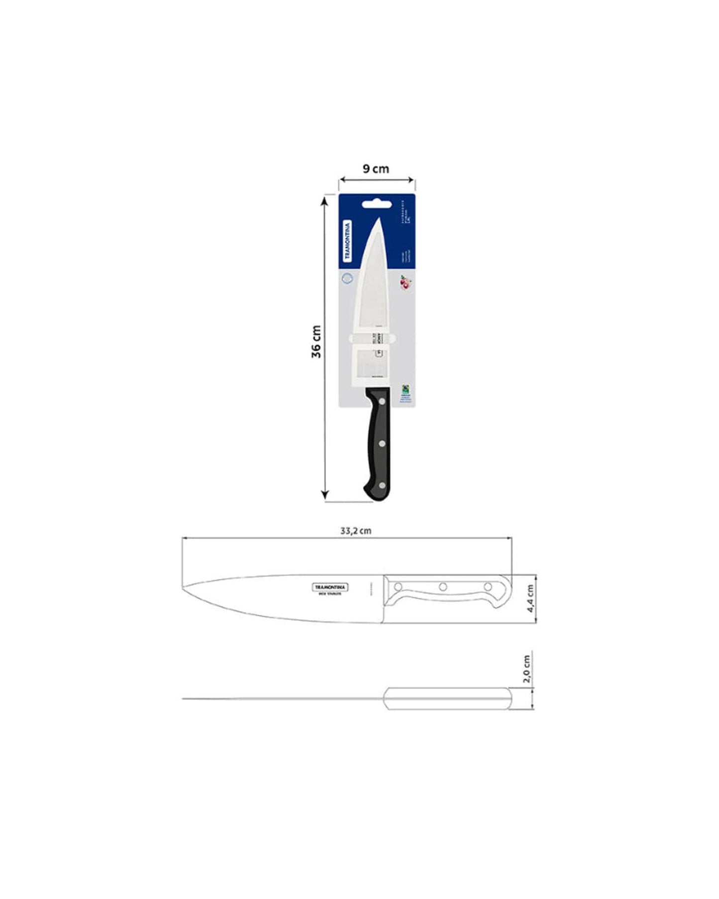 Tramontina Ultracorte Chef Knife 8Inch