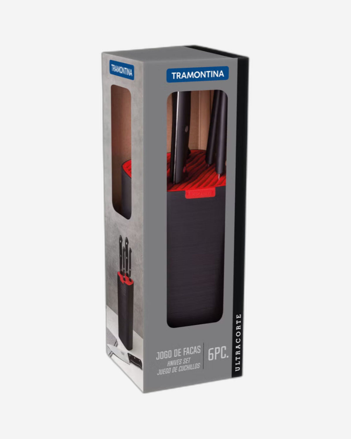 Tramontina Ultracorte Knife Set 6Pc
