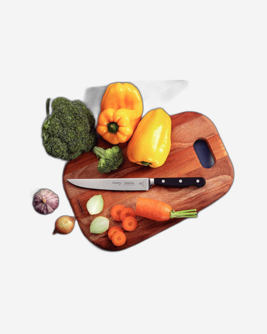 Tramontina Century 6" Kitchen knife with Stainless-Steel Blade and Black Polycarbonate Handle