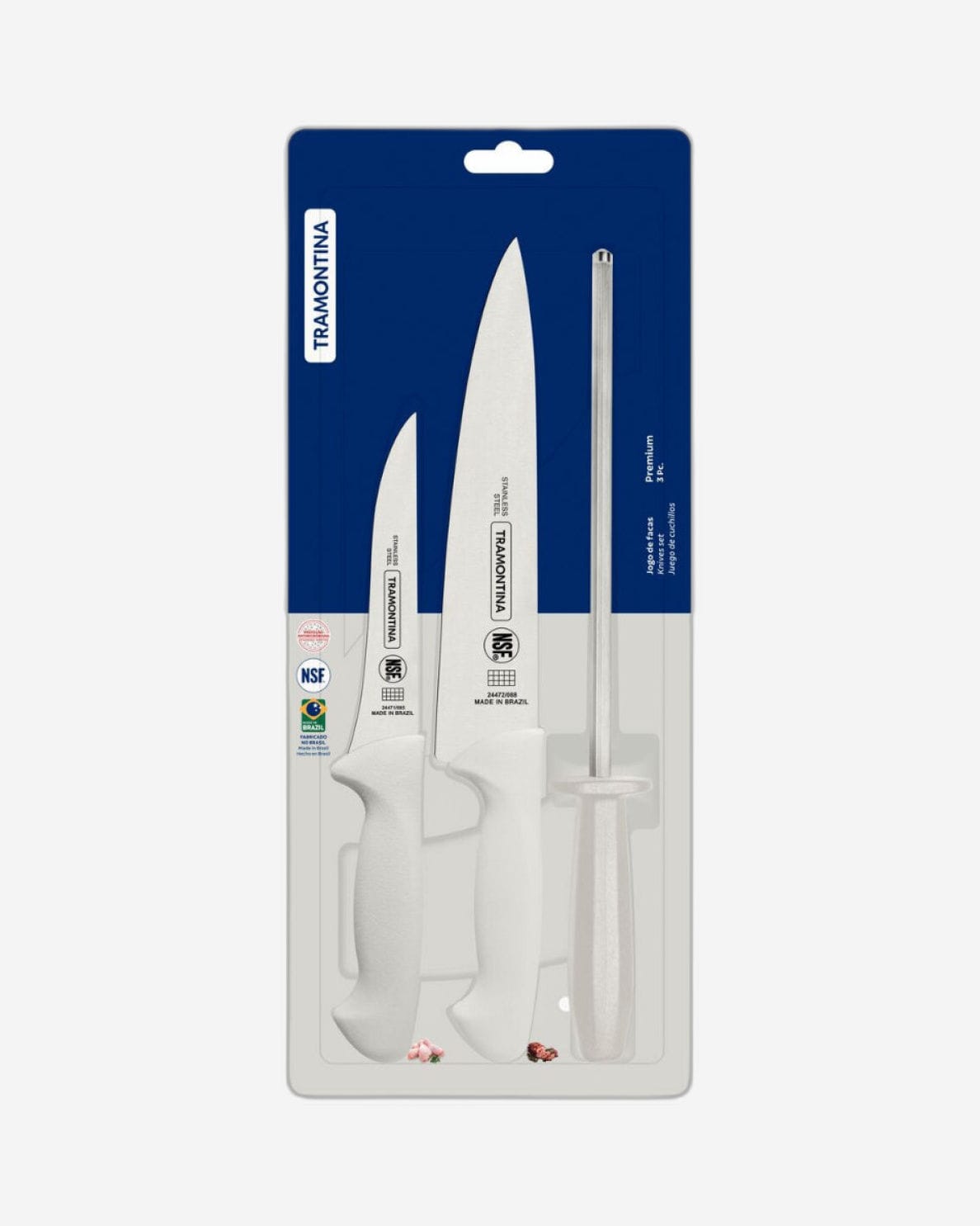 Tramontina Premium Knife Set 3Pc
