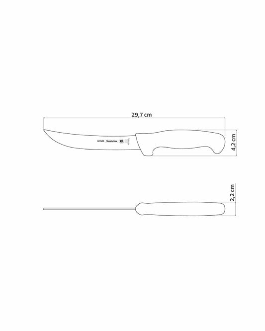 Tramontina Professional Boning Knife 6Inch Red