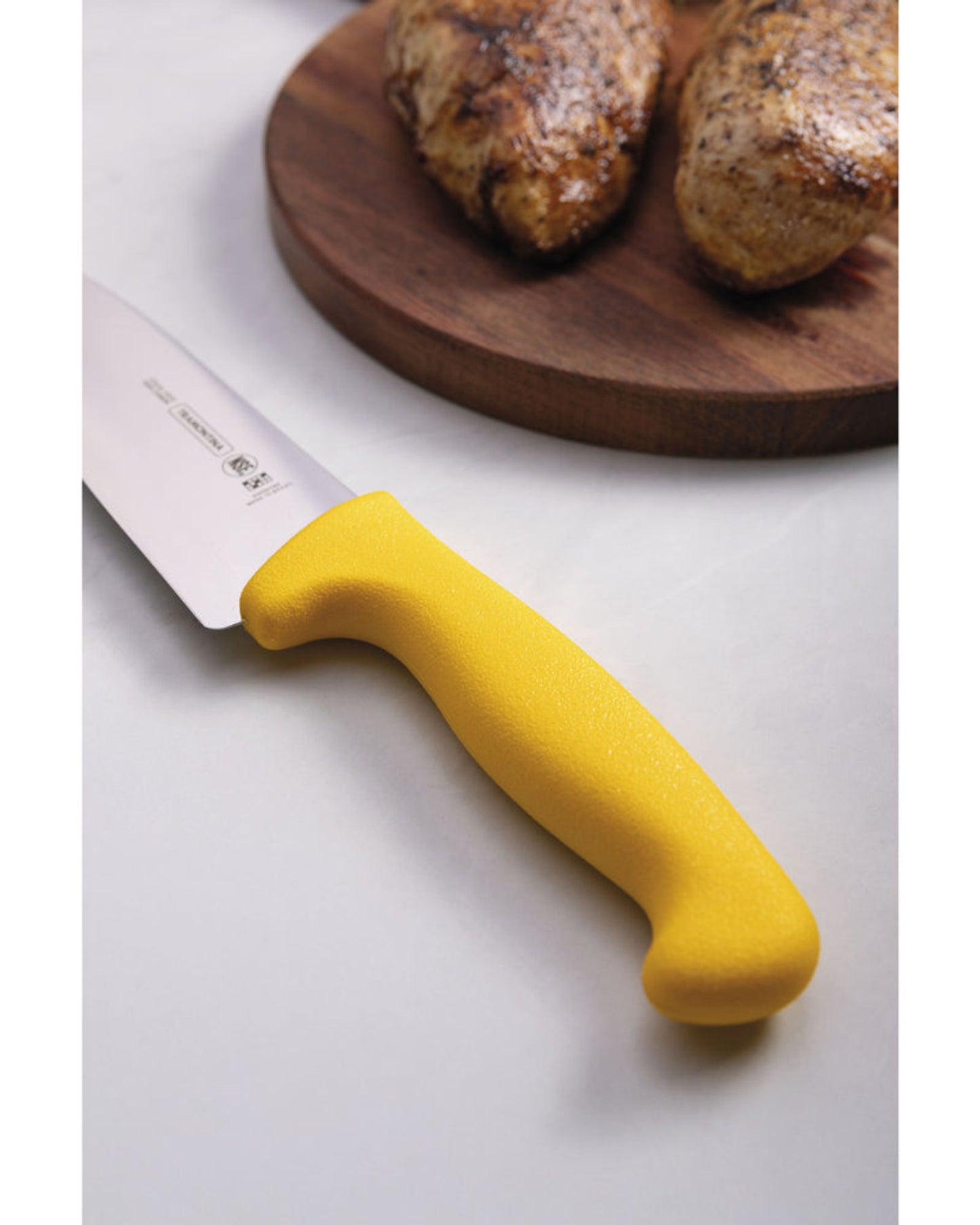 Tramontina Professional 6" Meat Knife with Stainless-Steel Blade and Yellow Polypropylene Handle