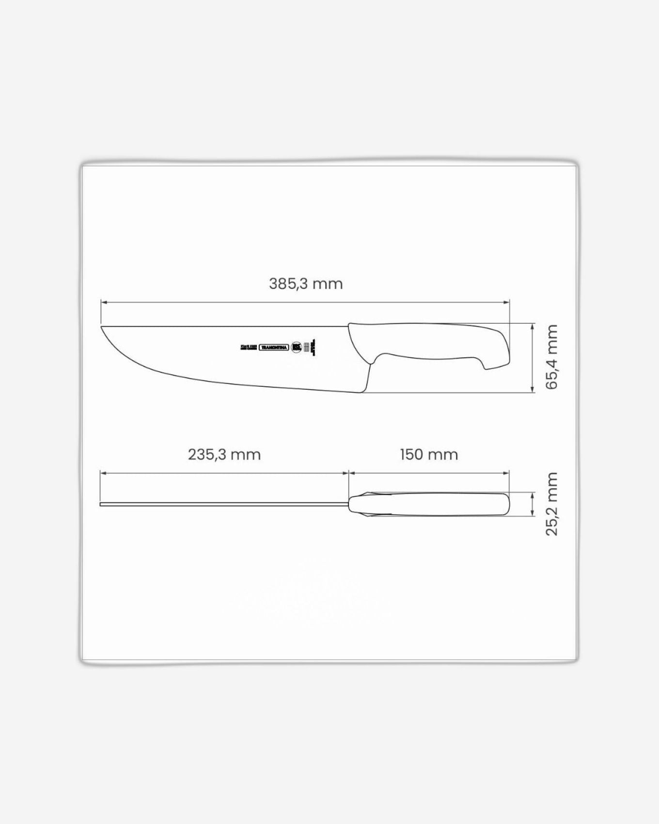 Tramontina Professional Butcher Knife 10Inch
