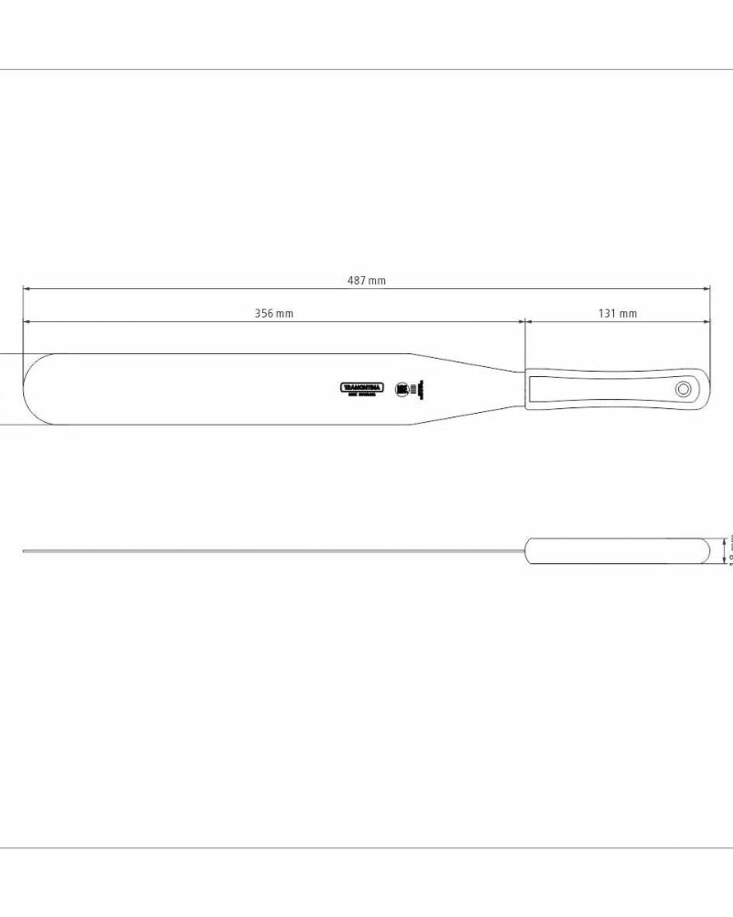 Tramontina Professional Offset Spatula 14Inch