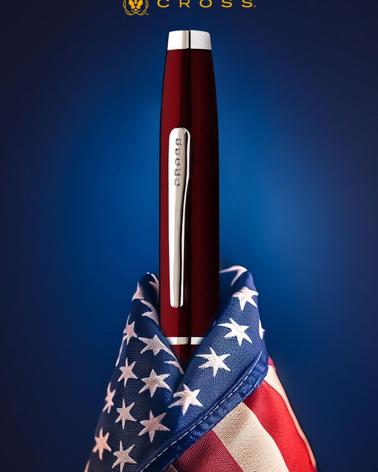 Cross Coventry Red Lacquer Chrome Appointments Ballpoint Pen