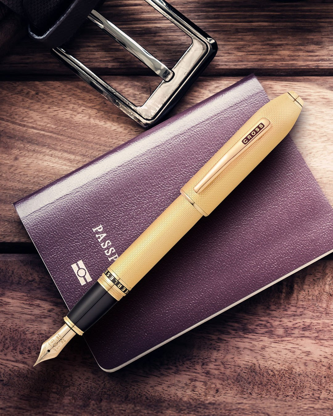 Cross Peerless 23Kt Heavy Gold Plate Fountain Pen