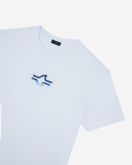 Paul & Shark Embroidered Fin Supima Cotton T-Shirt