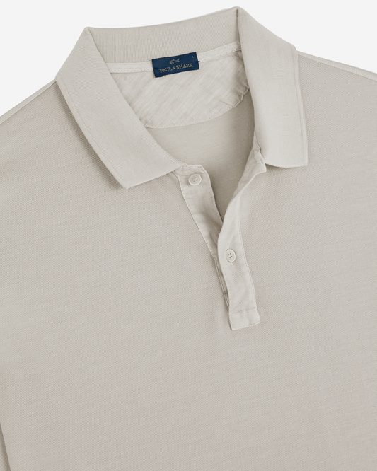 Paul & Shark Cotton Pique Polo Shirt