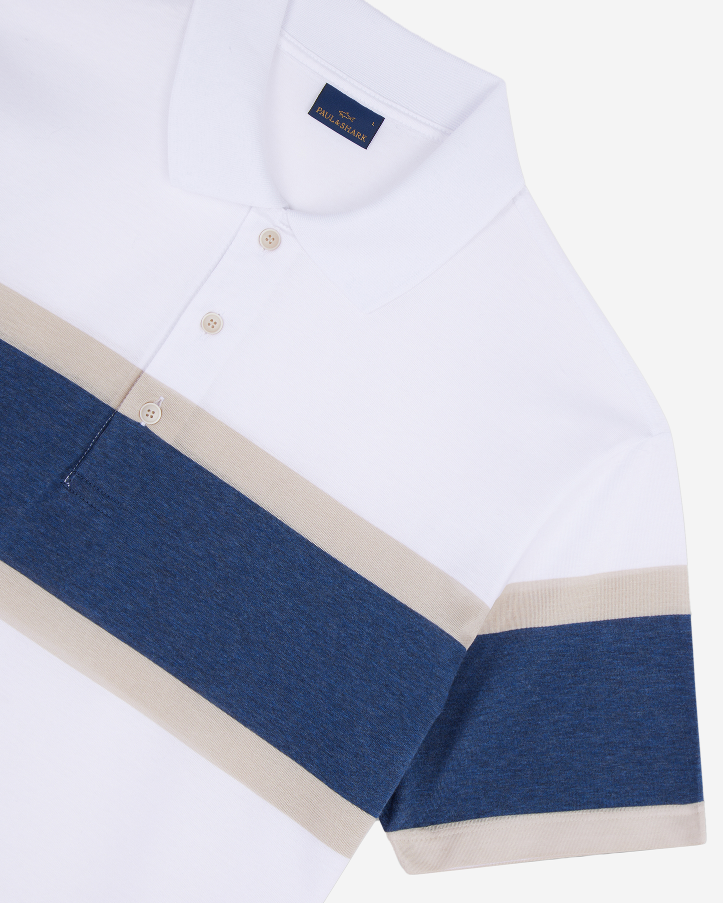 Paul & Shark Cotton Polo Shirt With Buttons
