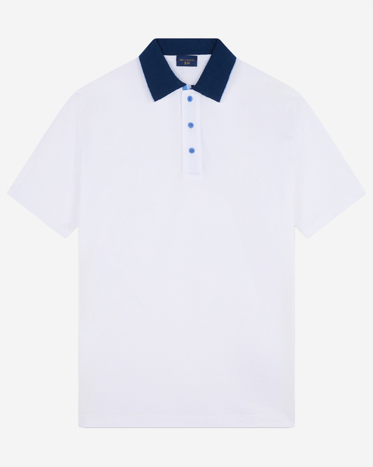 Paul & Shark Cotton Lyocell Polo Shirt With Buttons
