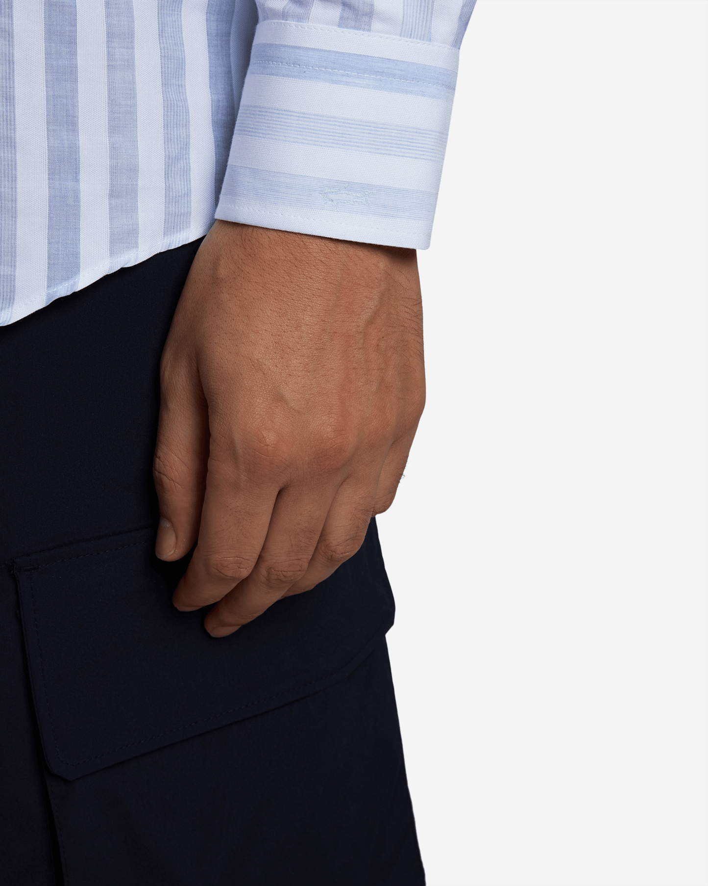 Paul & Shark Cotton Shirt- Light Blue