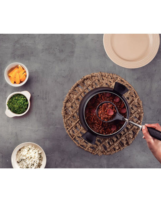 Tramontina Utilitá Nylon Ladle with Black Polypropylene Handle