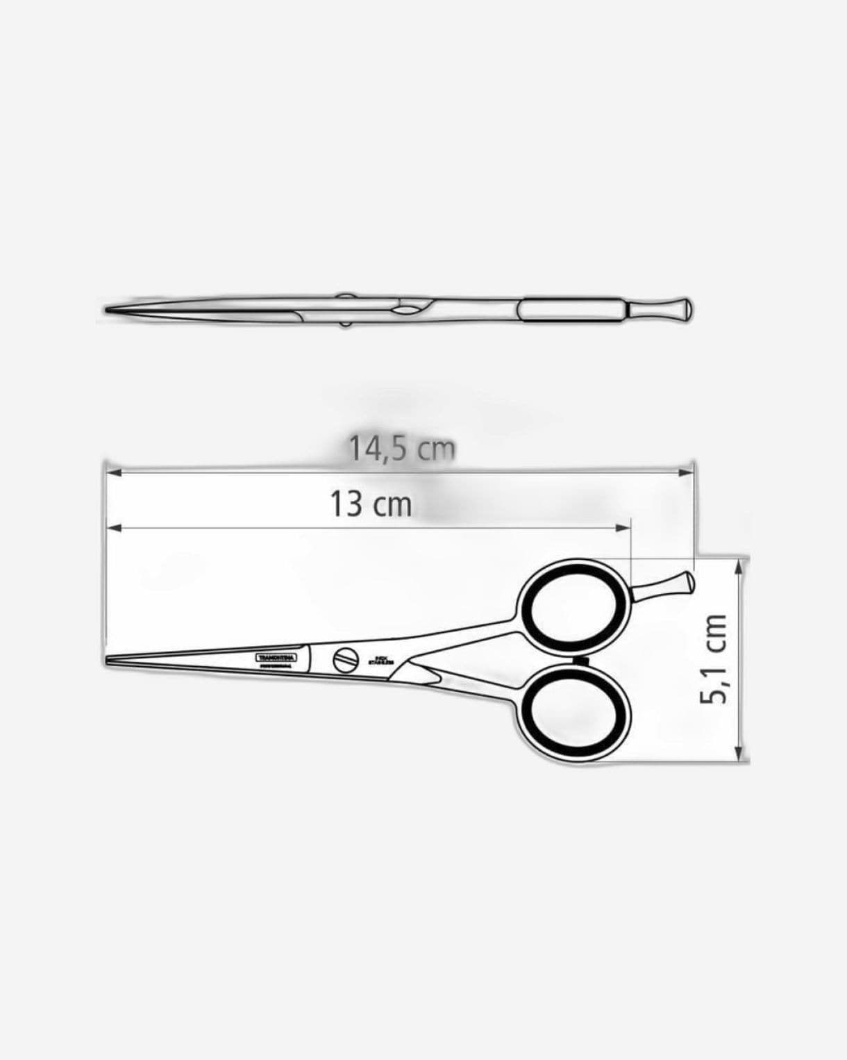 Tramontina Professional Hair Shears 5Inch Razor Edge